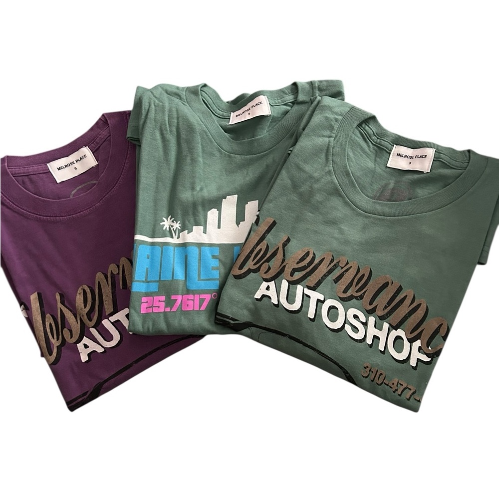Melrose Place Tshirt Bundle Observance/Plaine Streetwear Clothing New Size Small